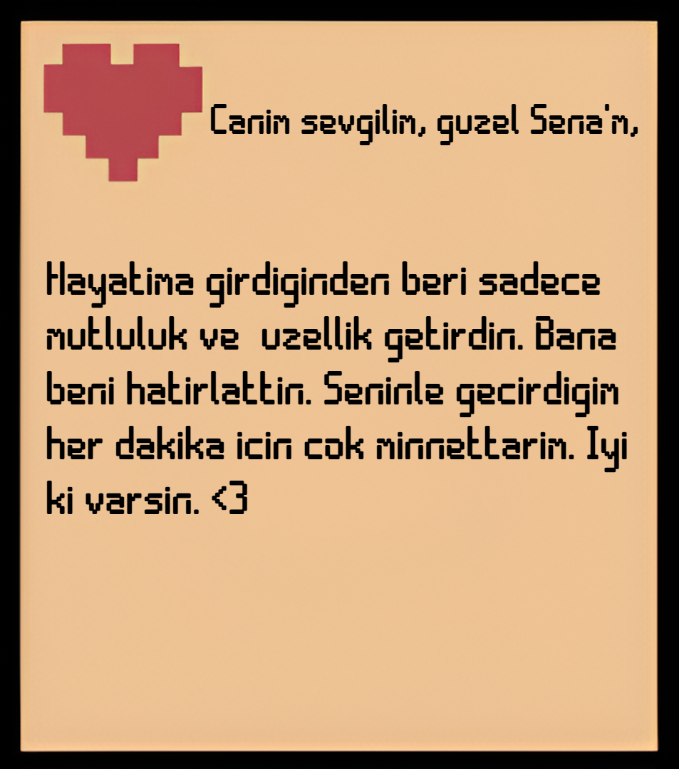 Doğum günü mektubu